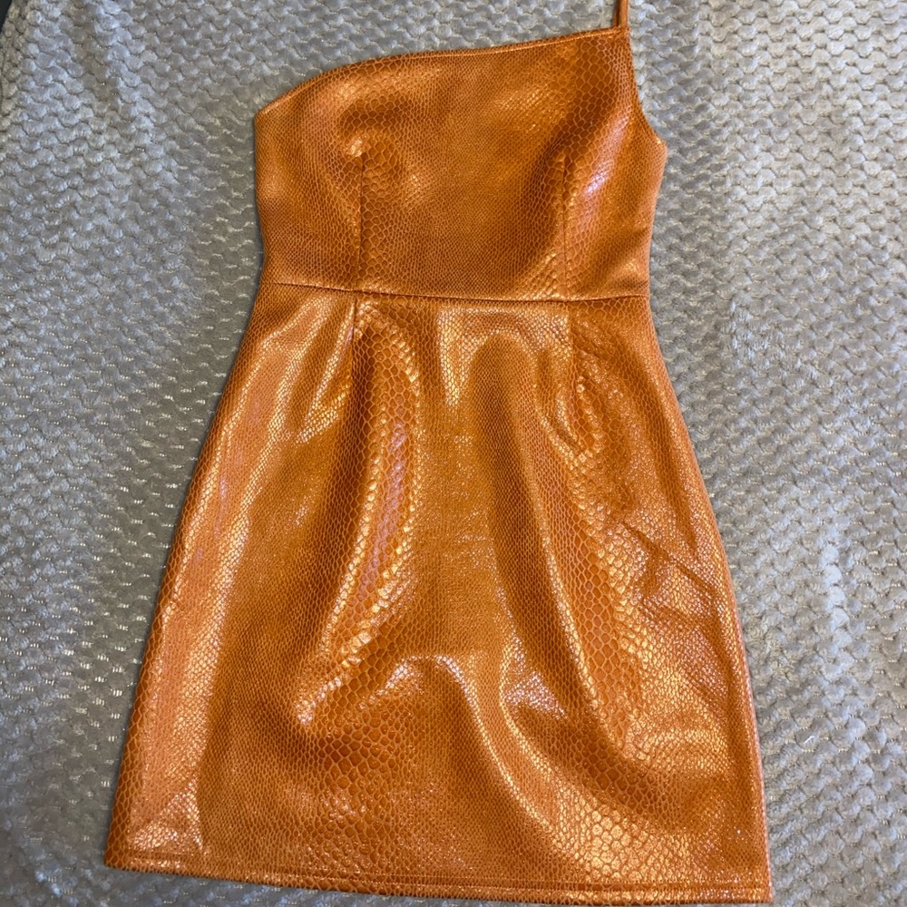 Urban outfitters golden/tan dress